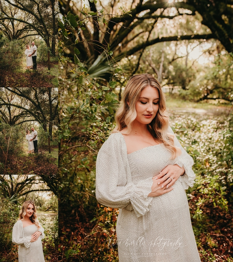 A Maternity Session at Sunrise in the Oak Trees with the Lassiter ...